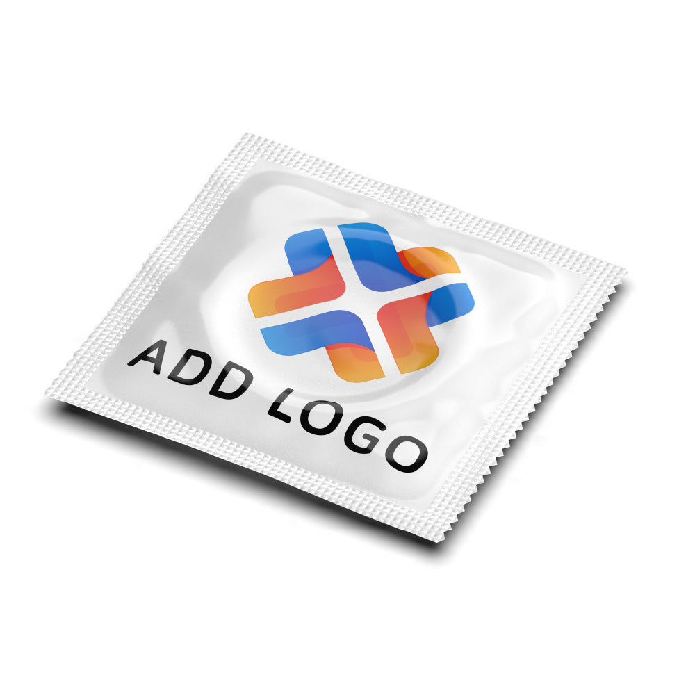 50pcs Personalised Promotional Condoms | Logo Printed Box Secondary image